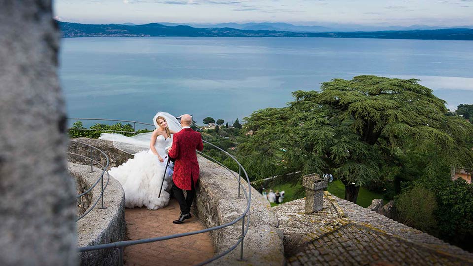 lake Bracciano wedding